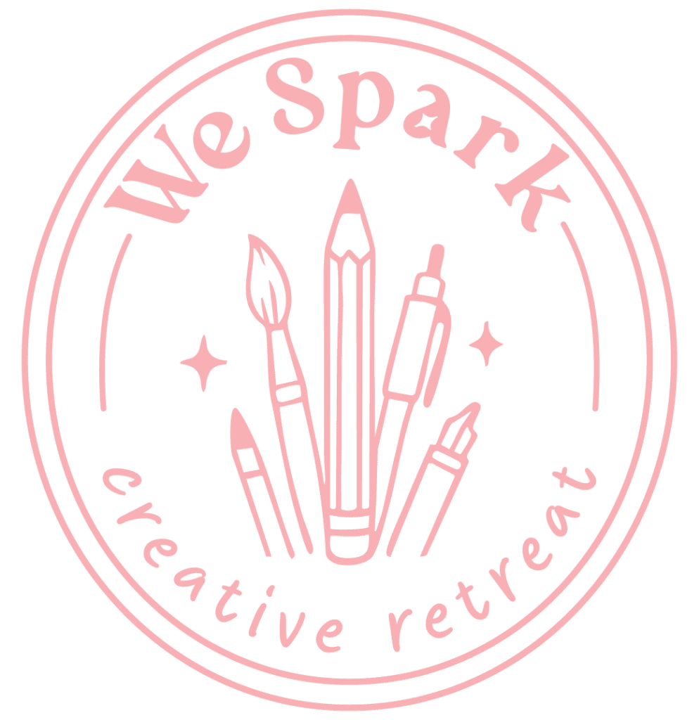 WeSpark badge logo designed by 6 Egg Design